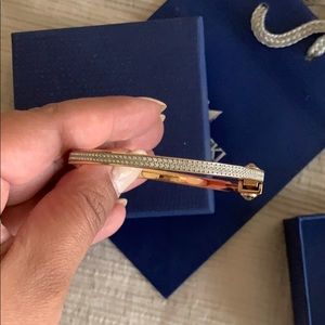 Rose gold Swarovski bracelet